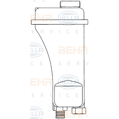 Vase d'expansion, liquide de refroidissement