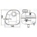 Vase d'expansion, liquide de refroidissement