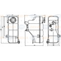 Vase d'expansion, liquide de refroidissement