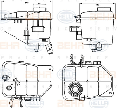 Vase d'expansion, liquide de refroidissement