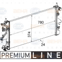 Radiateur, refroidissement du moteur