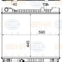 Radiateur, refroidissement du moteur