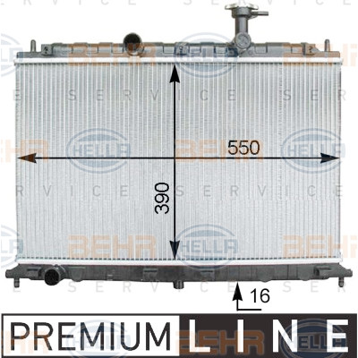 Radiateur, refroidissement du moteur