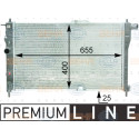 Radiateur, refroidissement du moteur