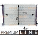 Radiateur, refroidissement du moteur