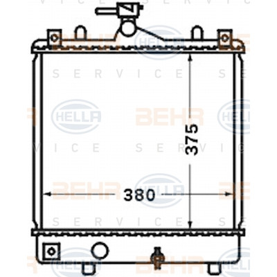 Radiateur, refroidissement du moteur