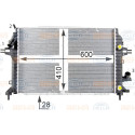 Radiateur, refroidissement du moteur