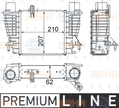 Intercooler, échangeur