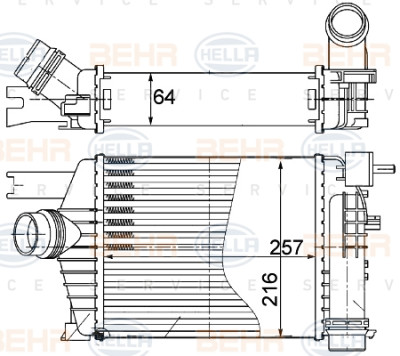Intercooler, échangeur