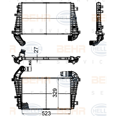 Intercooler, échangeur