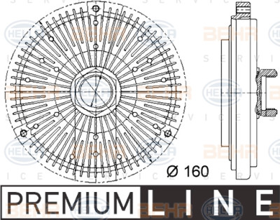 Embrayage, ventilateur de radiateur