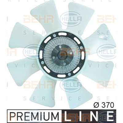 Ventilateur, refroidissement du moteur