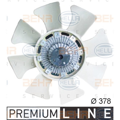 Ventilateur, refroidissement du moteur