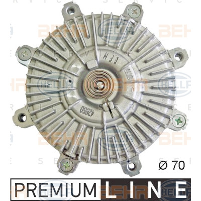 Embrayage, ventilateur de radiateur