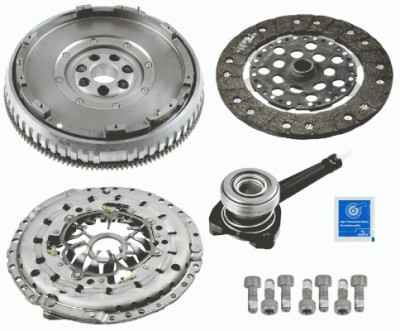 Kit d'embrayage Modul Xtend plus CSC + volant bimasse ZMS SACHS 2290 601 031