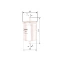Filtre à carburant BOSCH 0 450 905 275