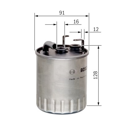 Filtre à carburant BOSCH 0 450 905 930