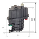 Filtre à carburant BOSCH 0 450 906 473