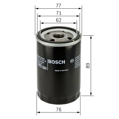 Filtre à huile BOSCH 0 451 103 079