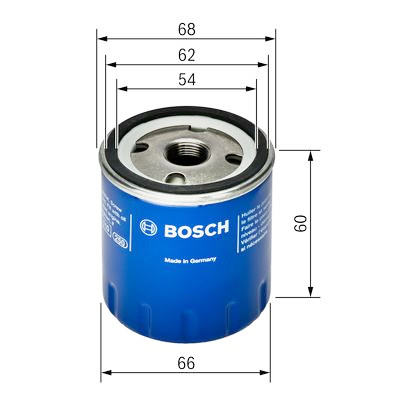 Filtre à huile BOSCH 0 451 104 025