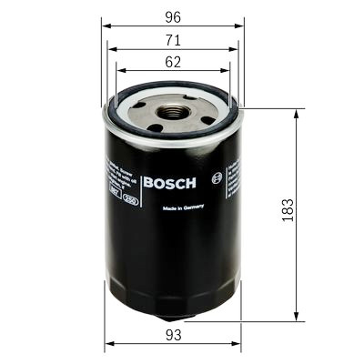 Filtre à huile BOSCH 0 451 203 087