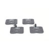 Jeu de 4 plaquettes de frein BOSCH 0 986 424 144