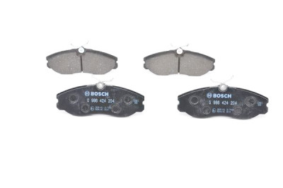 Jeu de 4 plaquettes de frein BOSCH 0 986 424 204