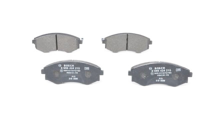 Jeu de 4 plaquettes de frein BOSCH 0 986 424 215
