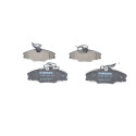 Jeu de 4 plaquettes de frein BOSCH 0 986 424 227
