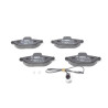 Jeu de 4 plaquettes de frein BOSCH 0 986 424 379