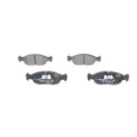 Jeu de 4 plaquettes de frein BOSCH 0 986 424 410