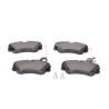Jeu de 4 plaquettes de frein BOSCH 0 986 424 451