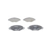 Jeu de 4 plaquettes de frein BOSCH 0 986 424 453