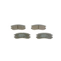 Jeu de 4 plaquettes de frein BOSCH 0 986 424 467