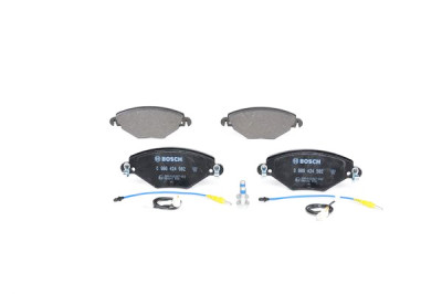 Jeu de 4 plaquettes de frein BOSCH 0 986 424 582