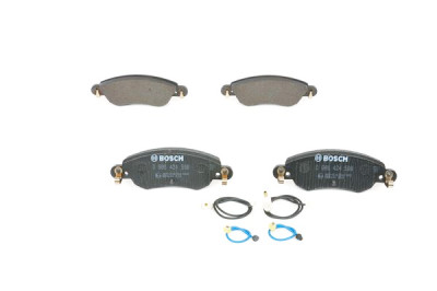 Jeu de 4 plaquettes de frein BOSCH 0 986 424 598