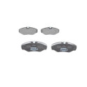 Jeu de 4 plaquettes de frein BOSCH 0 986 424 636