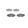 Jeu de 4 plaquettes de frein BOSCH 0 986 424 636
