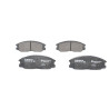 Jeu de 4 plaquettes de frein BOSCH 0 986 424 729