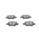 Jeu de 4 plaquettes de frein