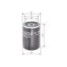 Filtre à huile BOSCH 0 986 452 001