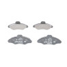 Jeu de 4 plaquettes de frein BOSCH 0 986 460 949