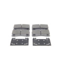 Jeu de 4 plaquettes de frein BOSCH 0 986 460 966