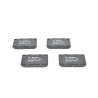 Jeu de 4 plaquettes de frein BOSCH 0 986 462 001