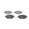 Jeu de 4 plaquettes de frein BOSCH 0 986 494 026