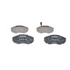 Jeu de 4 plaquettes de frein BOSCH 0 986 494 048