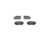 Jeu de 4 plaquettes de frein BOSCH 0 986 494 204