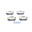 Jeu de 4 plaquettes de frein BOSCH 0 986 494 516