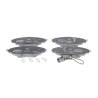 Jeu de 4 plaquettes de frein BOSCH 0 986 494 704