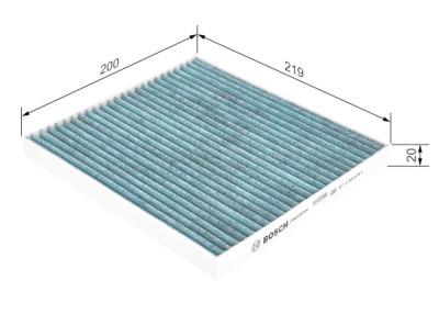 Filtre, air de l'habitacle